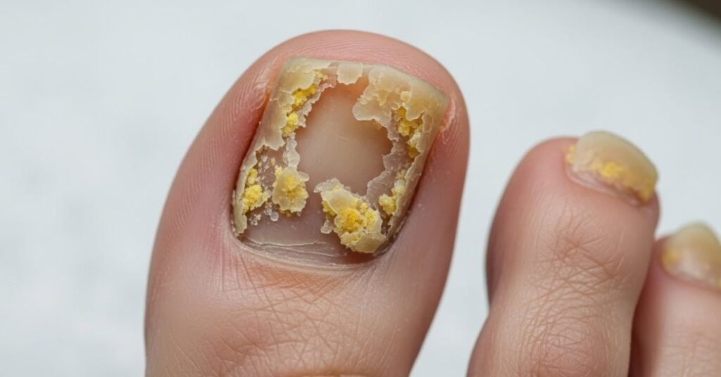 how to treat toenail fungus at home — advanced toenail fungus warning signs