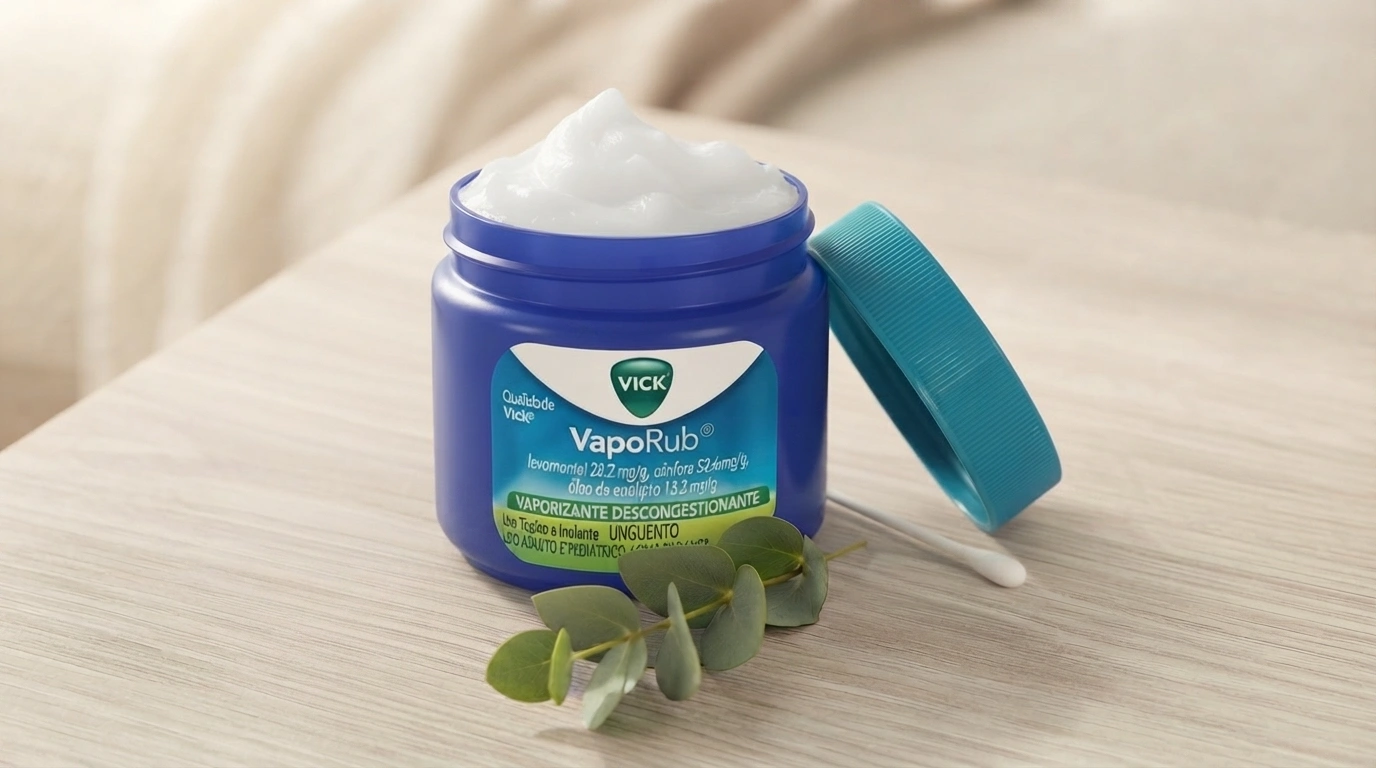 Mentholated ointment jar representing the topical remedy discussed in clinical research for toenail fungus